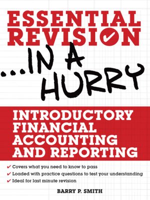 cover image of Introductory Financial Accounting